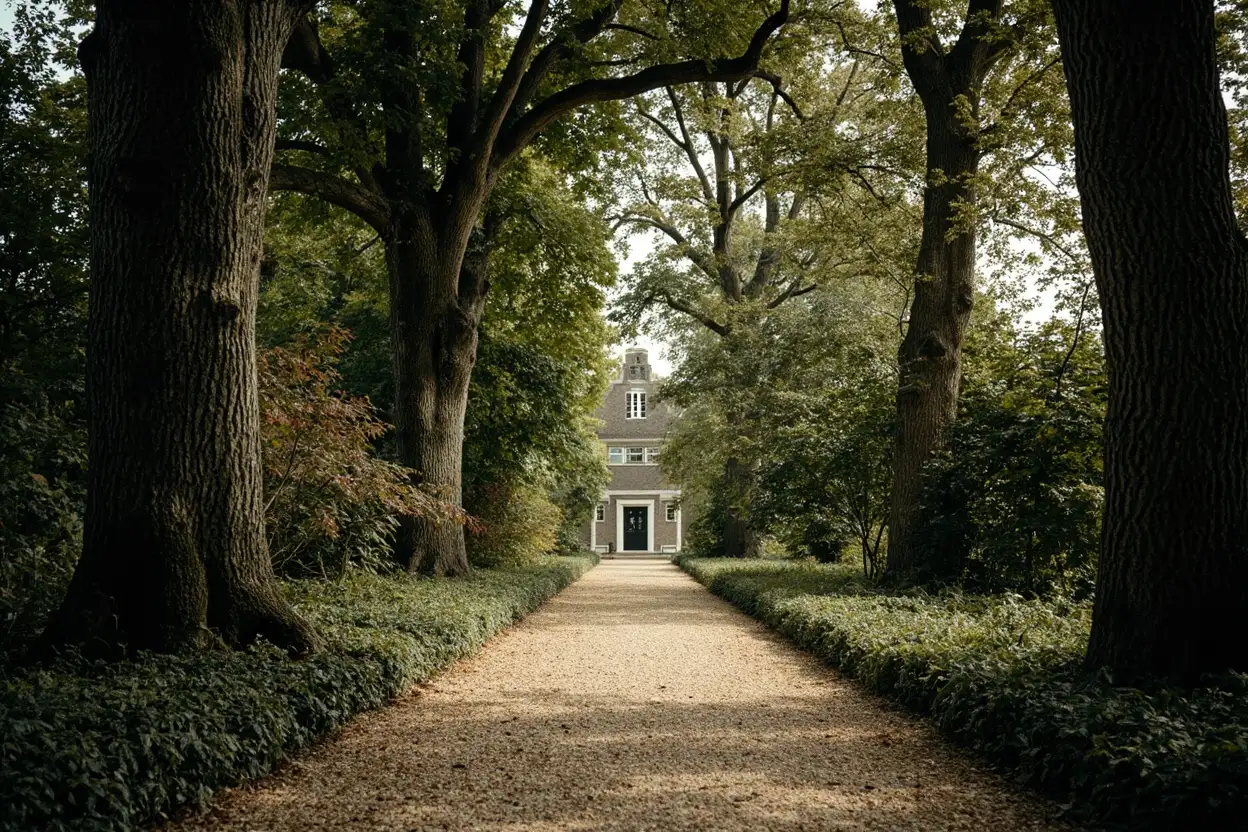 Tuin op de zandgrond van het Gooi